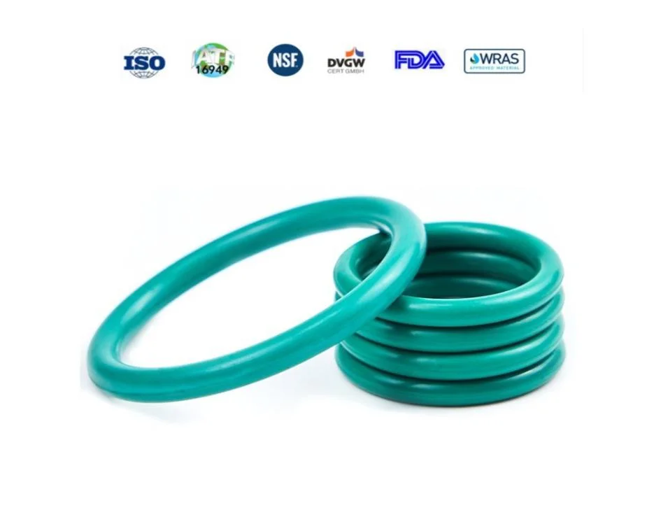 Wras/LFGB/RoHS/FDA/NSF61 Gasket Oil Seal, Hydraulic Cylinder Piston Rod Seal Silicone Rubber Seal O Ring O-Ring Ring Seal